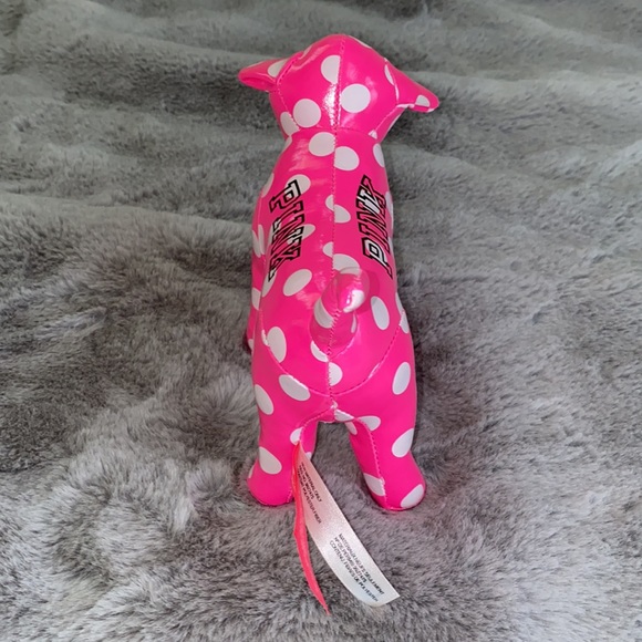 NWT! RARE PINK polka dot plush dog! - Picture 4 of 4